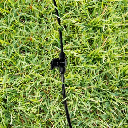 5 Pack Quick Connect 1/4" Drip Irrigation Shut Off Valve, Universal Drip Irrigation Tubing Coupling Valve, Leak Free Connector Locking Fitting for Sprinkler or Drip Irrigation System - size: 5PCS 1/4" Drip Irrigation Shut Off Valve