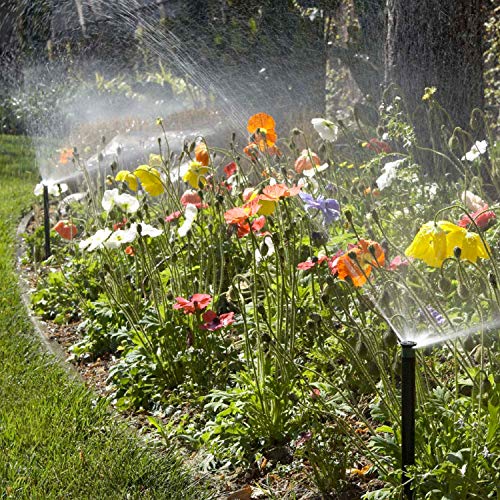 Hunter Pro 4" Pop Up Lawn Sprinkler Head, Adjustable 0°-360°, 8-15 ft - size: 1 Count (Pack of 1)