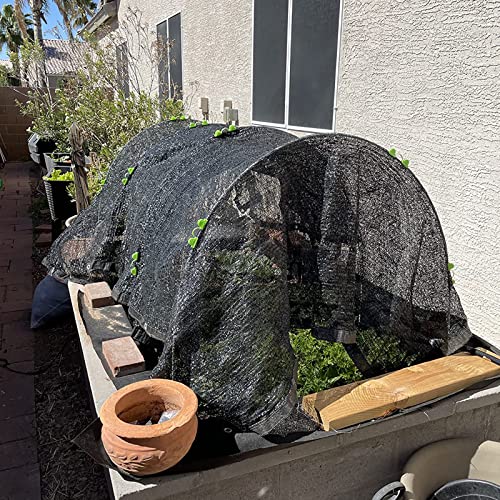 Garden Hoops Grow Tunnel, 6 Sets of 7FT Greenhouse Row Cover Hoops, 30pcs