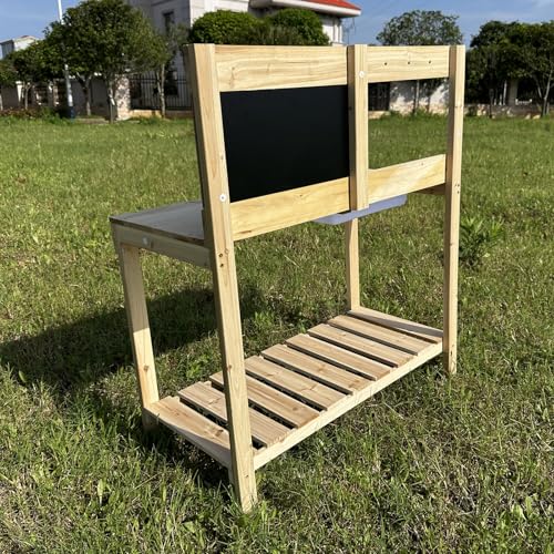 Kids Wooden Potting Bench Mud Kitchen,Children Gardening Table