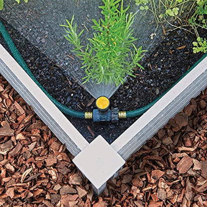 Melnor Multi-Adjustable Watering Set, 1800 Sq Ft: 3 Sprinklers, 2 Hoses - size: (Pack of 1)