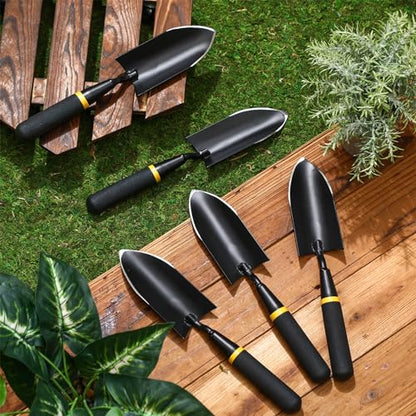20 Pcs Garden Trowel with Resin Rubberized Handle, Narrow Trowels - size: Narrow Trowels