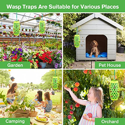 Wasp Trap Bee Catcher - Outdoor Hanging Carpenter Bee Traps