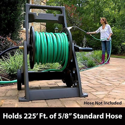 Liberty Garden Products 514 Two Wheel, Hose Cart, Plastic,bronze (Assembly required)