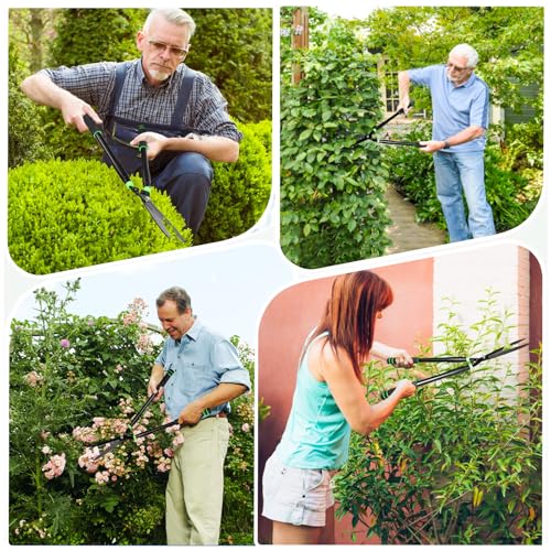 Hedge Clippers Heavy Duty Hedge Shears, Hedge Clippers for Gardening Pruning Shaping Shrubs and Decorative Plants Garden Hedge Shears for Effortless Trimming