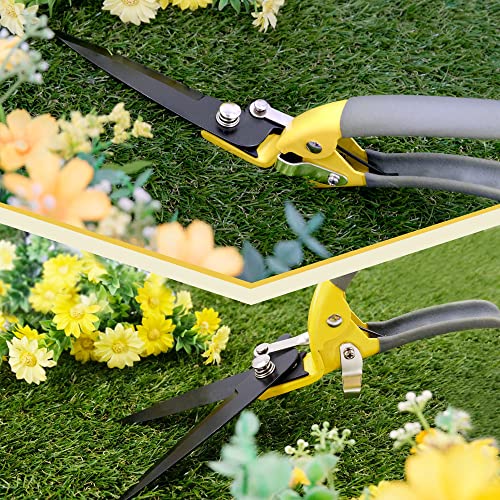 Upgraded Grass Shears, Hand Grass Clippers, Grass Trimming Shears for Garden, Lawn Edges
