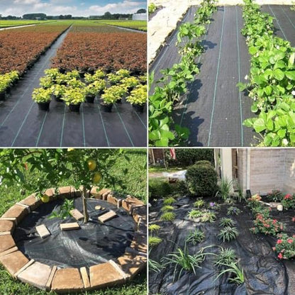 Weed Barrier Landscape Fabric Heavy Duty 1.4ftX50ft Garden Fabric - size: 1.4X50 FT