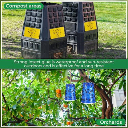 1 Pack Sticky Coating Insect Trap with Brush, Tree Barrier,8 Oz - size: 8 oz