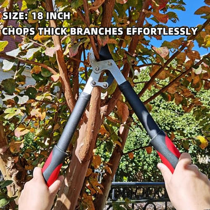 YRTSH Loppers for Tree Trimming Heavy Duty Branch Cutter, 1.6" Cut Capacity - style: Lopper 18 Inch