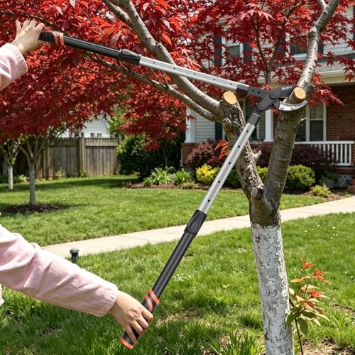 AIRAJ Anvil Loppers for Tree Trimmer Heavy Duty, 26-39'' Tree Branch Cutter - size: 26-39" Anvil Loppers