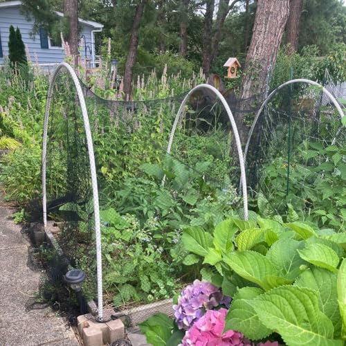 Junflying Bird Netting for Garden, 7.5X100 FT, 1/2“ Mesh - size: 7.5x100 FT-1/2"