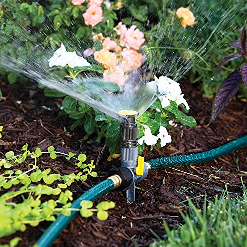 Melnor Multi-Adjustable Watering Set, 1800 Sq Ft: 3 Sprinklers, 2 Hoses - size: (Pack of 1)