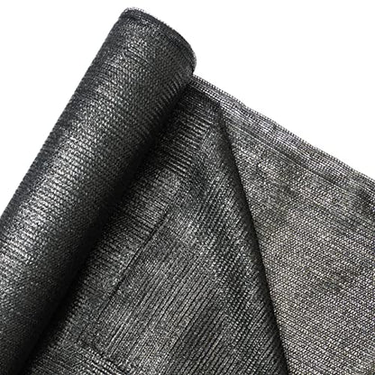 5'10"x100 ft 60% Eyelets Shade Cloth Roll - size: 60% - 5'10"x100 FT - BLK
