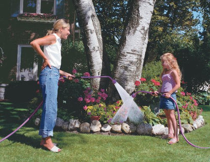 Dramm 12603 Sunrise Soft Rain Watering Spray Wand – 16” Long – Gentle Full-Flow Spray with Shut-Off Valve & 8” Foam Grip – Berry - color: Berry, size: 16 Inches