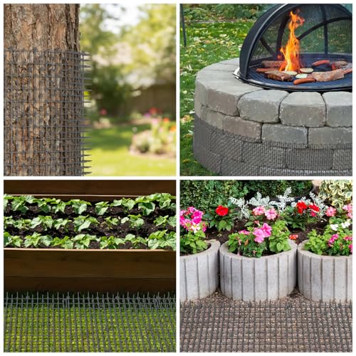 Petfolio 13ft Scat Mat for Cats - Cat Deterrent Mat, 78 inch x 11 inch PP Plastic Spikes is Effective for Cat Repellent Outdoor & Indoor. Pet Deterrent to Keep Cats Out of Yard Permanently - size: 156 x 12 in