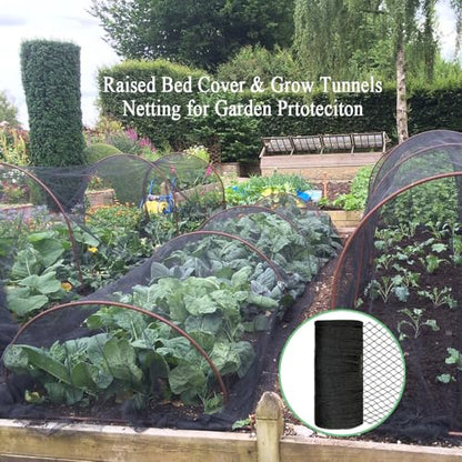 Bird Netting 20x20 Ft, 1/2 in Mesh Heavy Duty Garden Netting - size: 20×20 FT