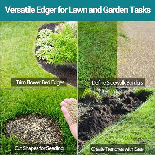 35in One-Piece Edger Lawn Tool for Seniors and Petite Users - size: 35" One-piece
