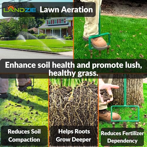 Landzie - Lawn Aerator Replacement Tines, 3 Hollow Tines - size: Hollow Tine Replacements