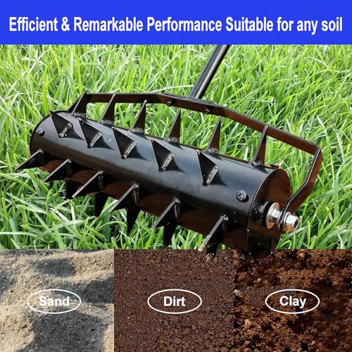 Wechoice Rolling Lawn Aerator