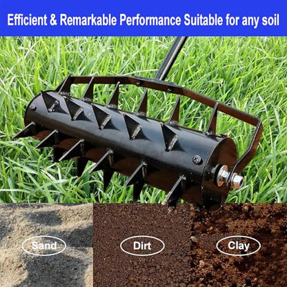 Wechoice Rolling Lawn Aerator