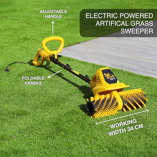 Roll & Comb 131E Artificial Grass Sweeper, Corded Electric