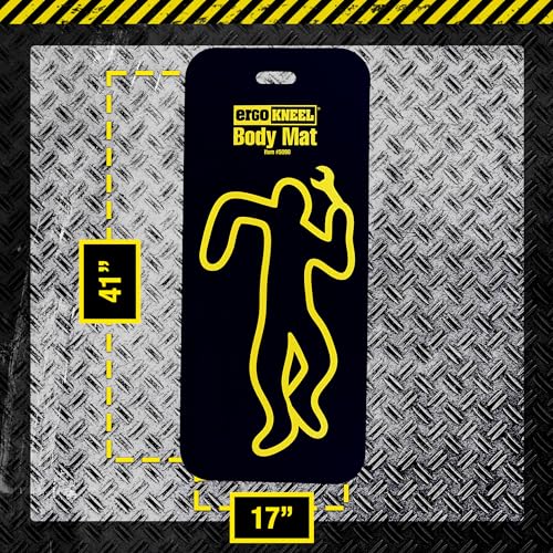 Body Mat Anti-Fatigue for Industrial Use, 41" x 17" x 1", Heavy-Duty Foam - size: Body Mat (41" x 17")