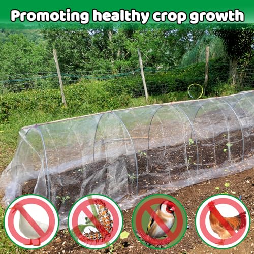 Mosquito Netting,10 × 50 Ft Mosquito Mesh Screen for Patio,White - color: White, size: 10 x 50 Ft - 1 Pack