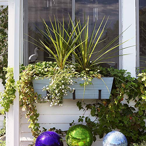 Achla Designs C-21NB Window Box, Large, Blue - color: Blue, size: Large