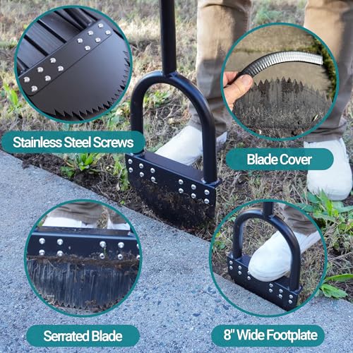 35in One-Piece Edger Lawn Tool for Seniors and Petite Users - size: 35" One-piece