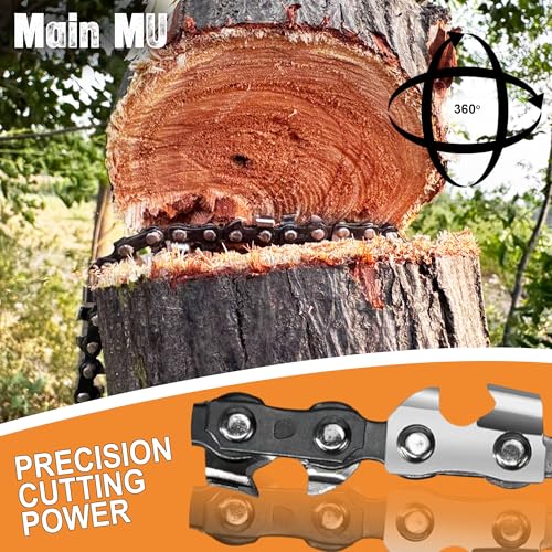 55 Inch High Limb Rope Saw with Dual Sided 70 Teeth 360° Chain – Manual Hand Saw for Tree Branch Cutting – Fast, Portable & Durable Outdoor Tree Trimming Tool Kit
