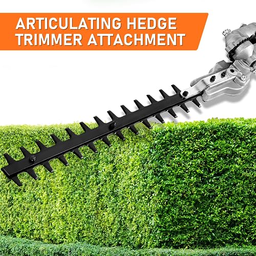 16 in. Articulating Hedge Trimmer Attachment Universal