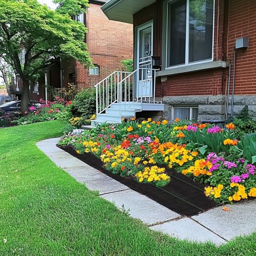 6.5FT x 32FT Weed Barrier Control Woven Garden Weed Landscape Fabric Heavy Duty Ground Cover