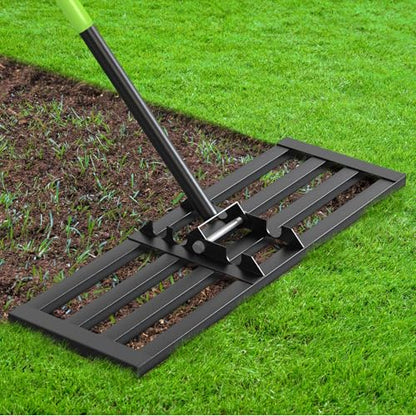 Seeutek Lawn Leveling Rake, 30" x 10" Heavy Duty Ground Leveler - size: 30"*10"