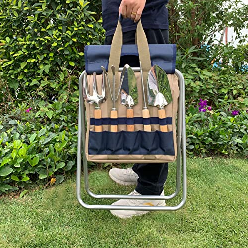 Gardening Tool Set,Garden Stool with Tools
