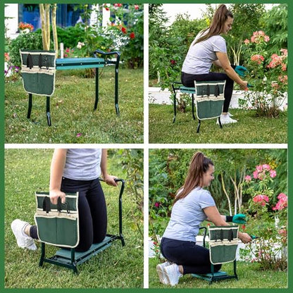 Garden Kneeler and Seat Foldable Garden Stool