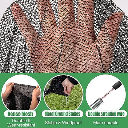 Alphatool 7 x 9 Ft Pond Netting for Koi Ponds - size: 7 x 9 Ft