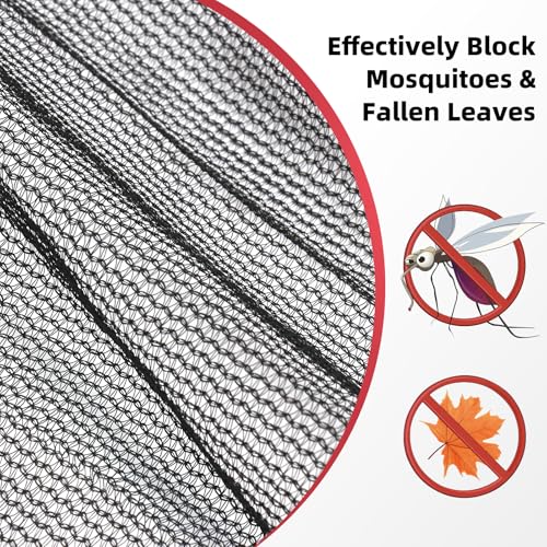 40% Shade Cloth for Garden, 10x20FT Black Heavy Duty Net - color: Heavy Duty, size: 10FT x 20FT