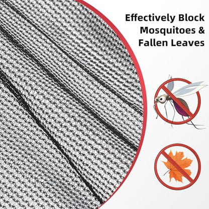 40% Shade Cloth for Garden, 10x20FT Black Heavy Duty Net - color: Heavy Duty, size: 10FT x 20FT