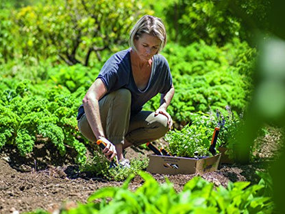 Fiskars Troop, Length: 27 cm, Stainless Steel Blade, Black/Orange, Premium, 1000726 - style: Trowel