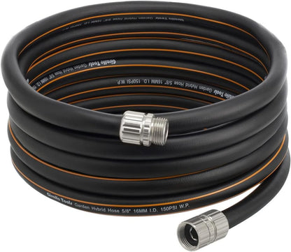 Giraffe Tools Garden Hose 5/8", 20ft Lightweight Hybrid Hose - size: 20ft Male to Female Hose