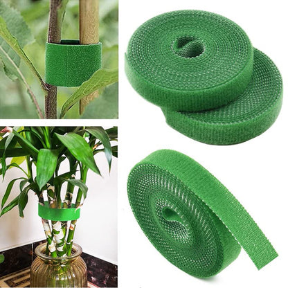 4 Rolls Plant Tape, Reusable Garden Ties for Climbing Plants, for Outdoor Houseplants