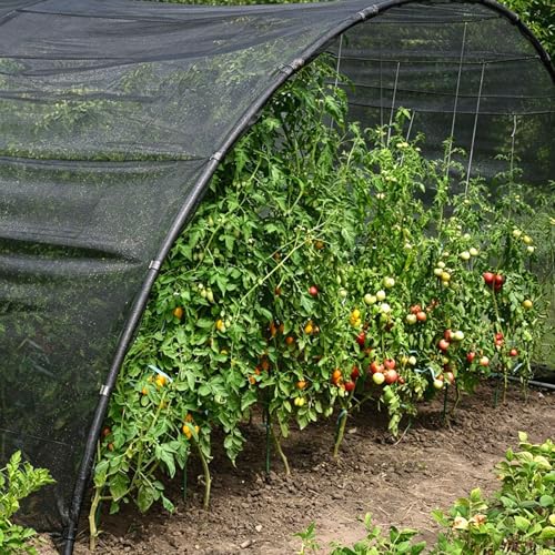 Patio Mosquito Netting, Black 9.8FT×18FT Garden Mesh Netting,Garden Mosquito Net for Plants,Fruits and Vegetables to Repel Flies,Insects & Birds,Mosquito Mesh Screen for Outdoor,Patio,Balcony,Terrace - size: 9.8FT×18FT