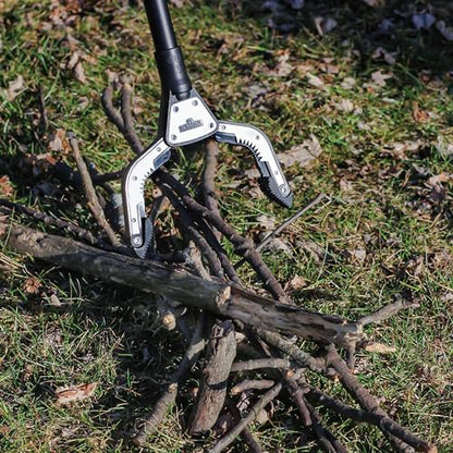 Unger Professional 42.5” Rugged Reacher Grabber Tool with Rotating Head, Outdoor Trash Picker Upper, Heavy Duty Claw Pickup, Durable Litter Yard Clean Up for Twigs, Lawn, and Garden Use