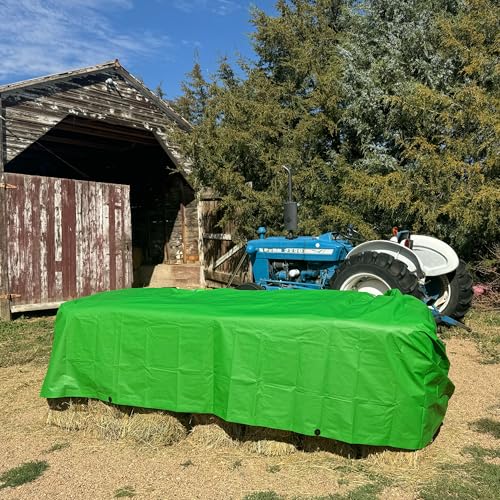 RENEGADE Industrial Tarp 12x9 ft Green – Heavy Duty, Waterproof, UV-Resistant, PFAS-Free – Durable Tarp for Jobsite Coverage, Construction, Farming & Shelter Use - color: Green, size: 12X9