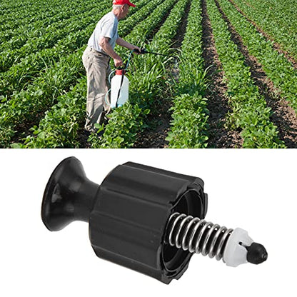 Safety Release Valve Premium Pressure Relief Replacement for Garden Sprayer Backpack Sprayer PP Black 5PCS 5cm 3L 5L 8L - color: Black