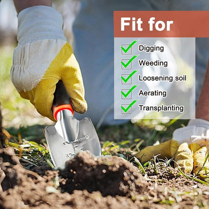Heavy-Duty Garden Trowel w/Measurement Mark