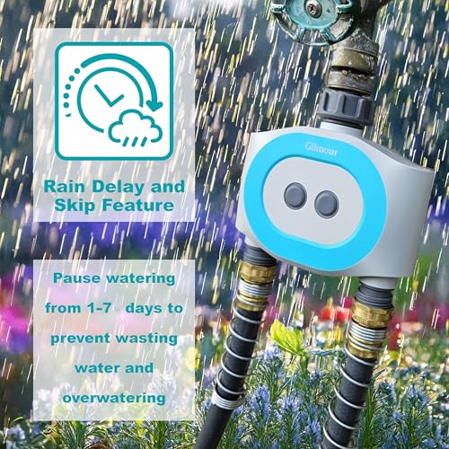 Gilmour Dual Outlet Smart Water Timer - size: Dual Outlet