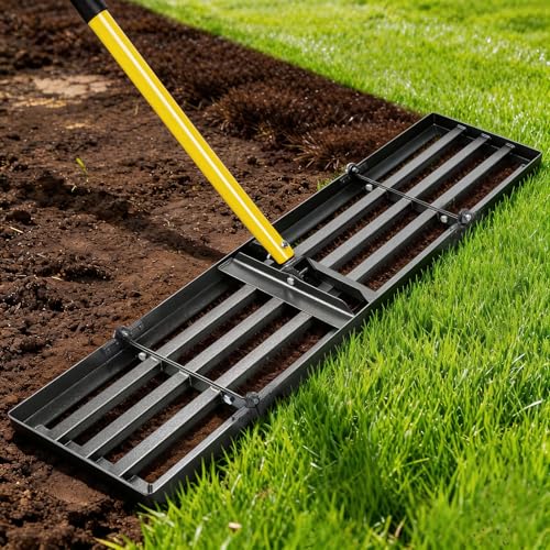 Joyhalo 48in Lawn Leveling Rake - size: 48in