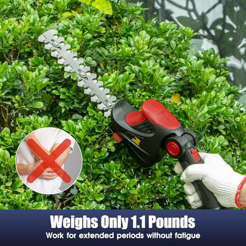 Hedge Trimmer Cordless for Milwaukee 18V MAX Battery (Tool Only)