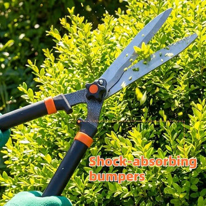 EWPJDK 1-Piece Loppers Hedge Shears Pruners Heavy Duty Combo Clippers - color: Black